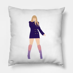 Eras Lover Blue/Purple Sequin Blazer Pillow