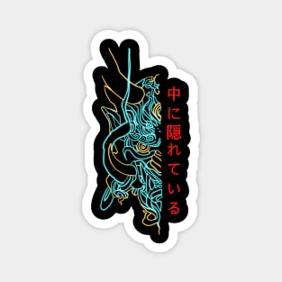 Japanese Oni Mask Magnet