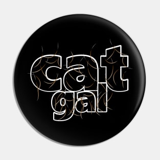 Cat Gal Tabby Hair Pin