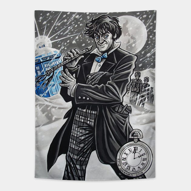 The Second Doctor Tapestry by Rainesz