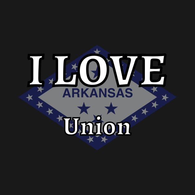 I LOVE Union | Arkensas County by euror-design