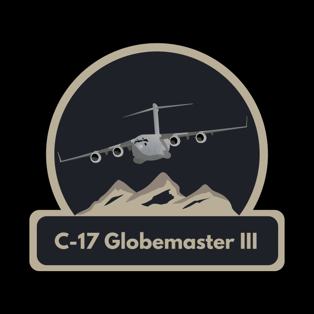 C-17 US Air Force Airplane by NorseTech