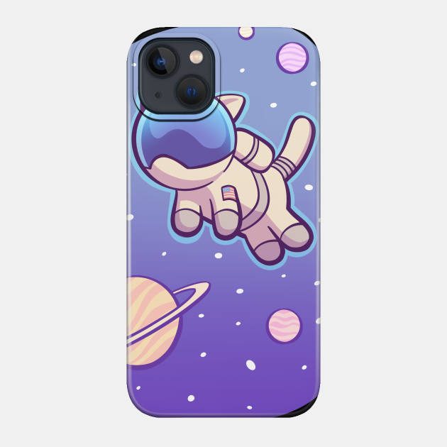 Catstronaut - The Cat Astronaut From Space - Astronaut - Phone Case