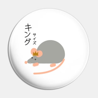 King-Sized Rat Pin