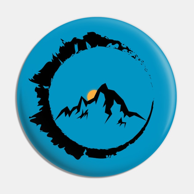 mountain trekker Pin by Express Yourself everyday