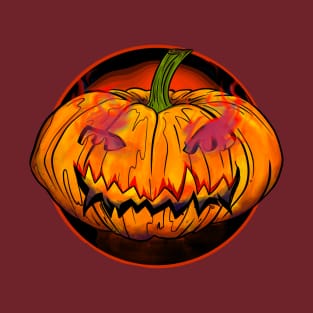 Halloween Jack o lantern, Scary pumpkin gift T-Shirt