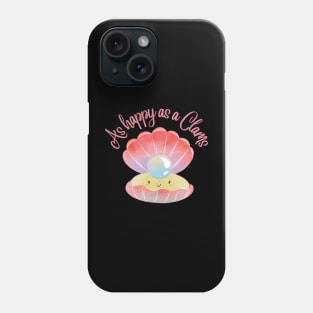 Funny Happy Clams Phone Case