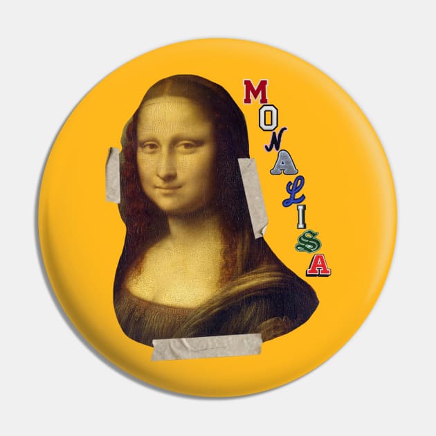 Monalisa Parody Pin by Big Mac