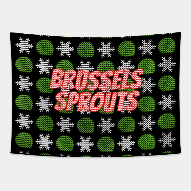 Brussels Sprouts Tapestry by LunaMay