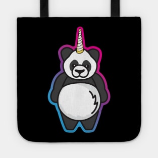 Panda Bear Unicorn Tote