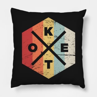 Retro Vintage KETO Icon Pillow