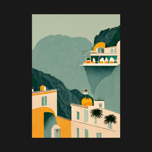 Positano Italia by deificusArt