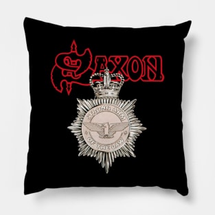 Saxon Strong Arm Of The Law Pillow