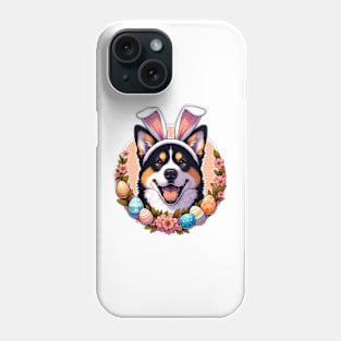 Slovensky Kopov Celebrates Easter with Bunny Ears Phone Case