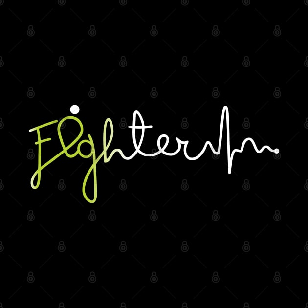 Fighter- Lymphoma Cancer Gifts Lymphoma Cancer Awareness by AwarenessClub