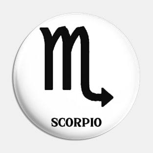 Scorpio Pin