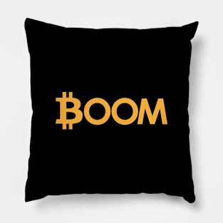 Bitcoin Boom Pillow