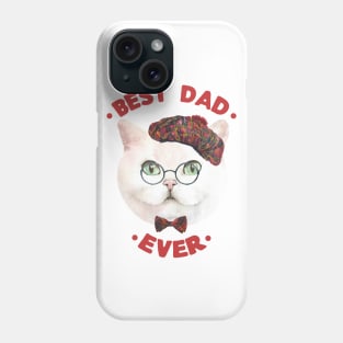 Best Dad Ever | Cad Daddy | Fur Parents | Cat Dad Gifts | Fathers Day Gifts | Cat Lover Gifts Phone Case