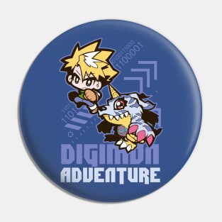 digimon adventure yamato gabumon Pin