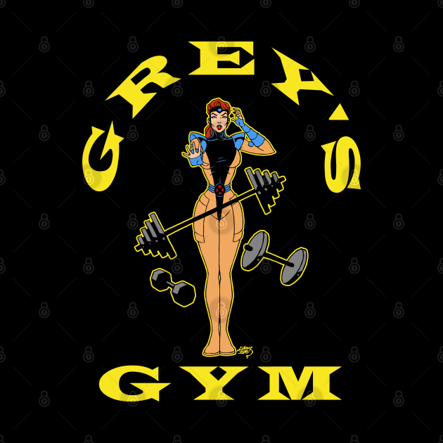 Weight Lifting Grey's Gym by artoflucas