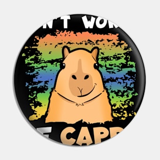 Don't Worry Be Cappy Pin