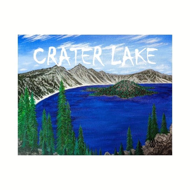 Crater Lake scenic view by Matt Starr Fine Art