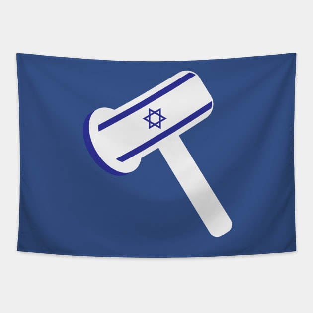 Inflatable Israel flag toy Tapestry by sigdesign