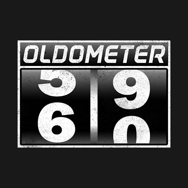 Oldometer 59-60 Awesome Since 1961 Funny 60th Birthday Gift by Kens Shop