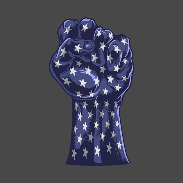 Fist / Flag by Gigart