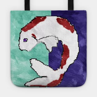 painted koi Tote