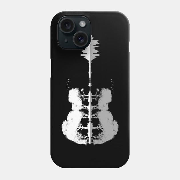 Nature Guitar Silhouette Phone Case by Kiwi