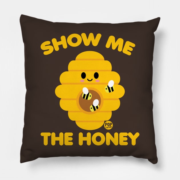 HONEY Pillow by toddgoldmanart
