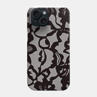 Black lace Phone Case