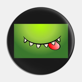 Cute monster smile Pin