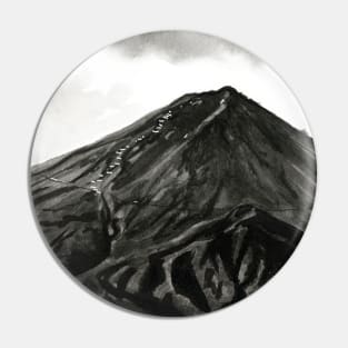 FujiSan Inktober #4 Pin