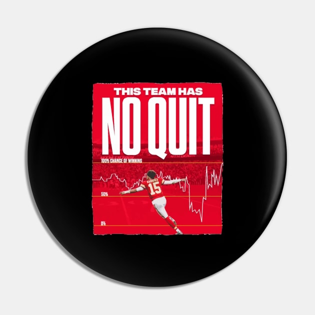 No Quit Pin by Mortensen