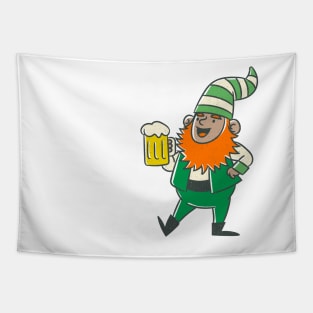 LET'S GET WEIRD St. Patrick's Day 2023 Party Leprechaun Tapestry