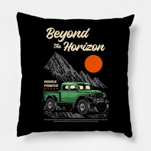 Power Wagon Off Road Truck Pillow