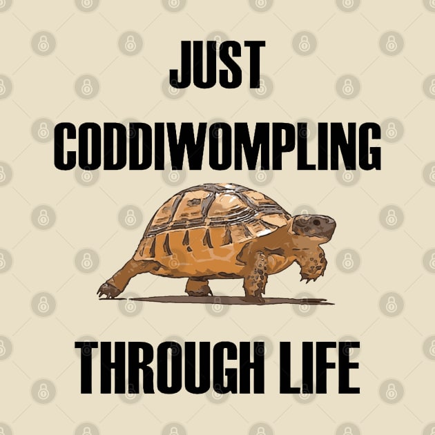 Just Coddiwompling Through Life Tortoise by taiche