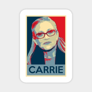 Carrie Fisher Poster Magnet