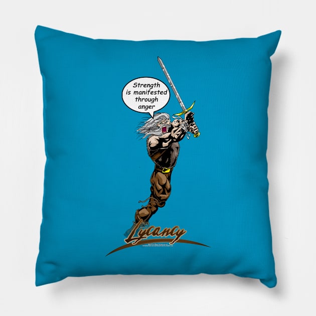 Erik - Stage Two - Lycancy Pillow by EJTees