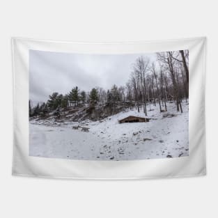 Winter in Eastern Canada Tapestry