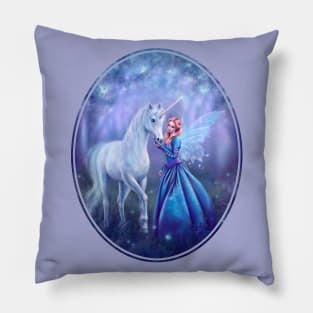 Rhiannon - Unicorn & Fairy Pillow