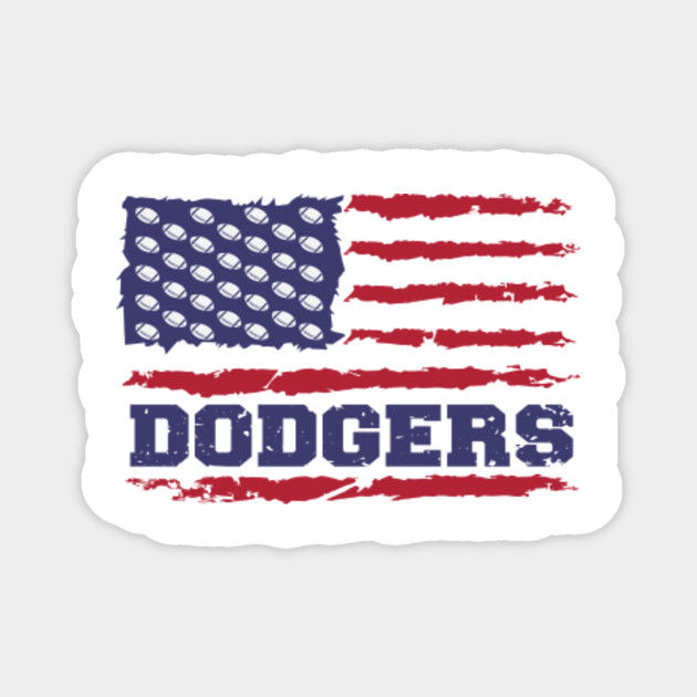 dodgers american flag shirt