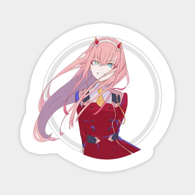 Zero Two Magnet by Kewty