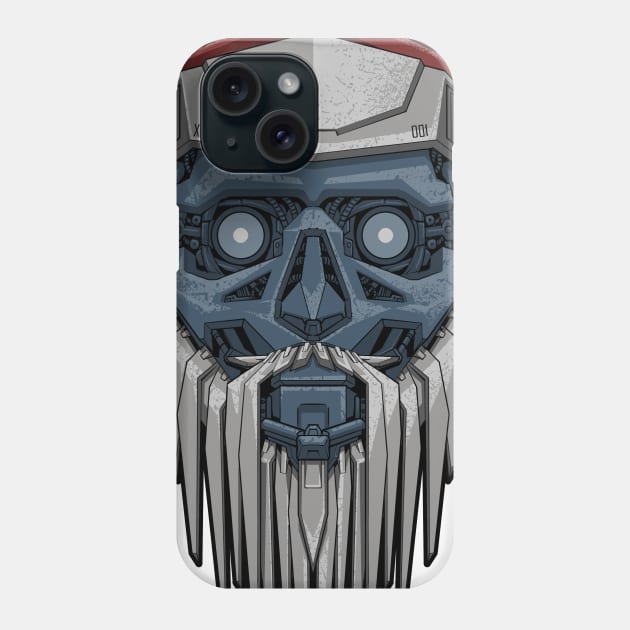 Santa robot Phone Case by akawork280