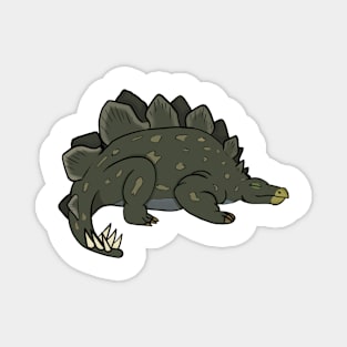 Lying Stegosaurus Magnet