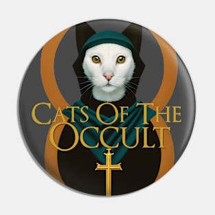 Cats of the Occult XV Pin