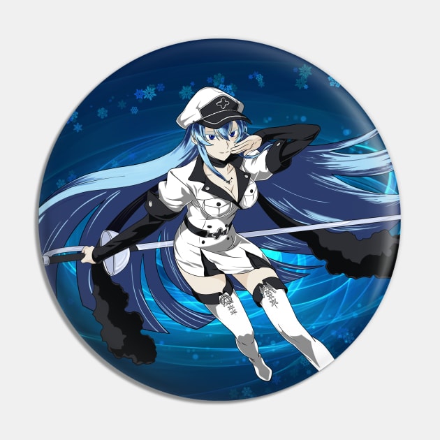 Akame ga Kill - Esdeath - Akame - Pin