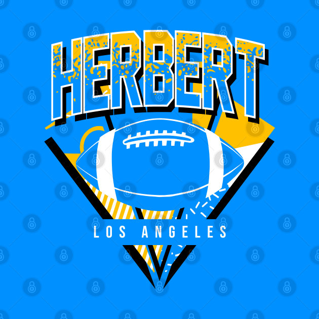 Herbert Retro Los Angeles Football by funandgames